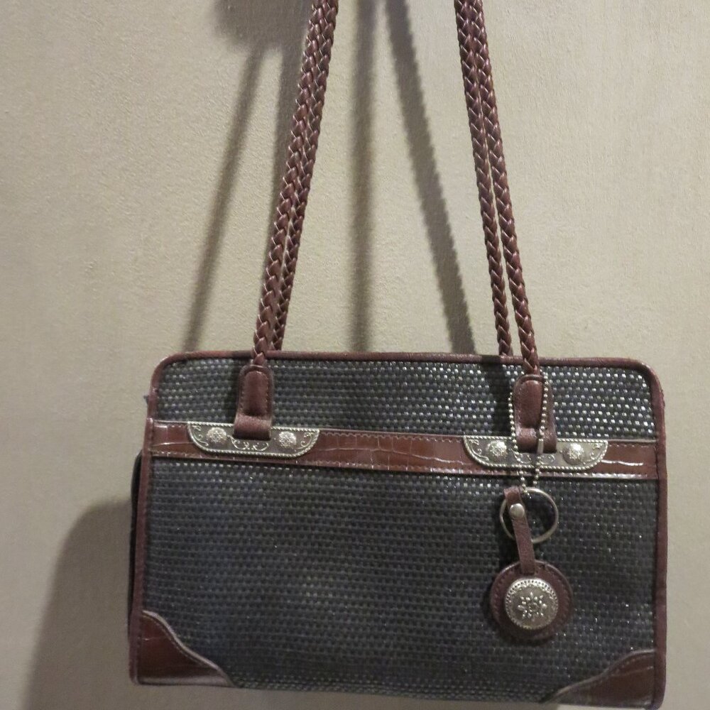SONOMA Black and Brown Shoulder Bag
